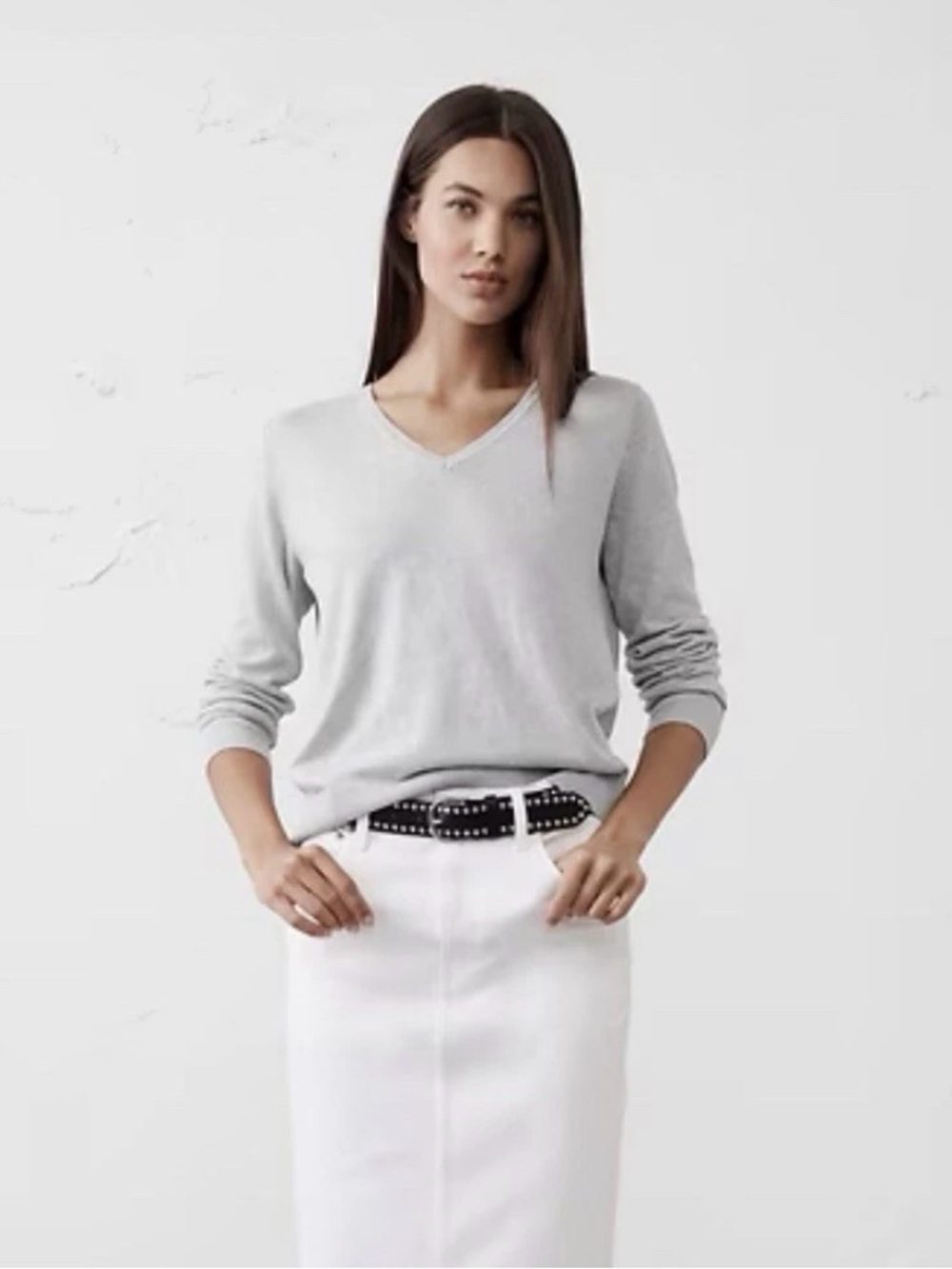 Banana Republic Forever Sweater - Gray Medium NWT